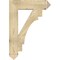 Ekena Millwork Merced Arts & Crafts Rough Sawn Bracket, Douglas Fir, 6"W x 28"D x 40"H BKT06X28X40MRC03RDF - alternate 4